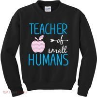 Teacher Of Tiny Humans Apple Kids Sweatshirt thumb 0