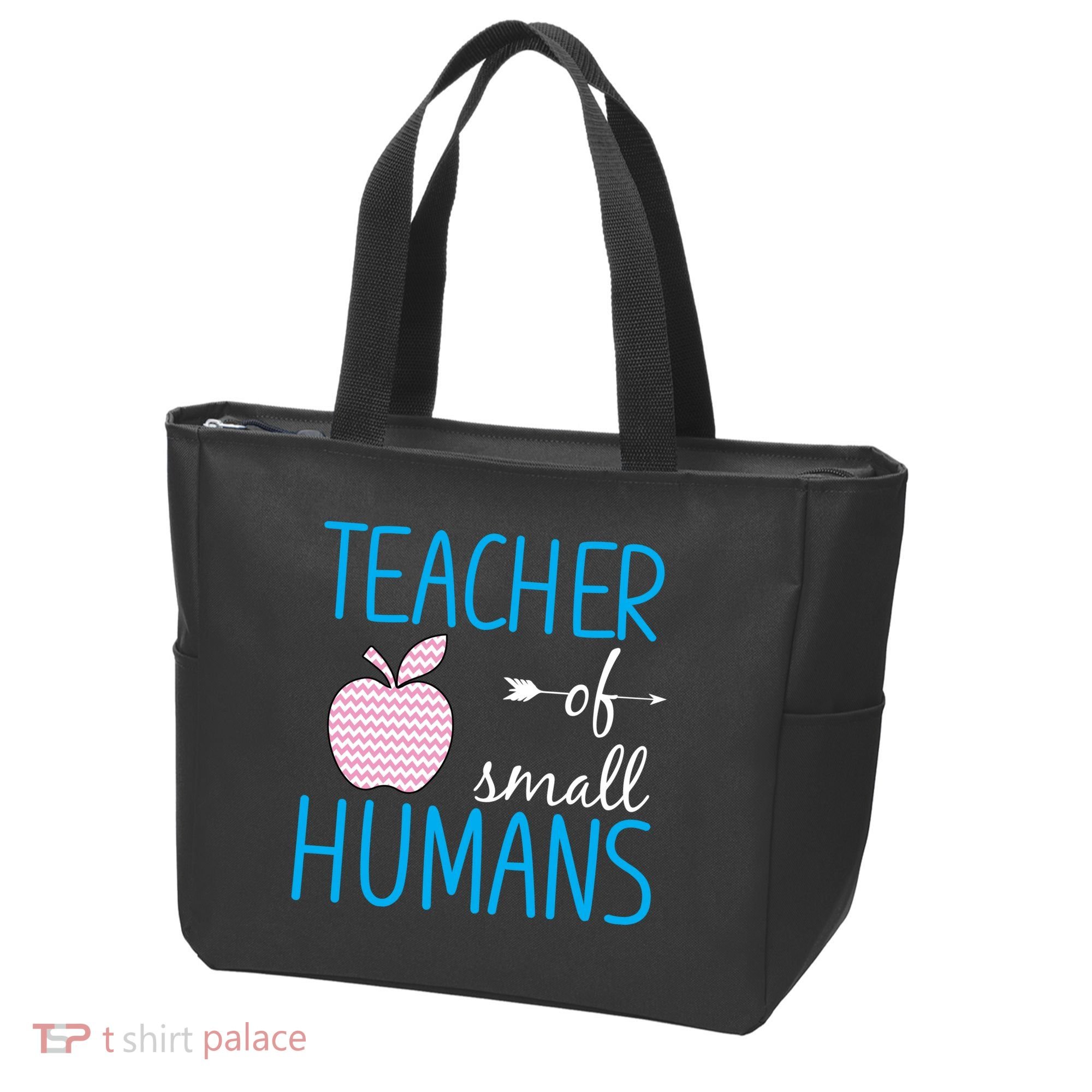Teacher Of Tiny Humans Apple Tote Bag