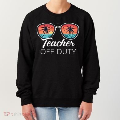 Teacher Off Duty Tropical Vacation Women's Sweatshirt