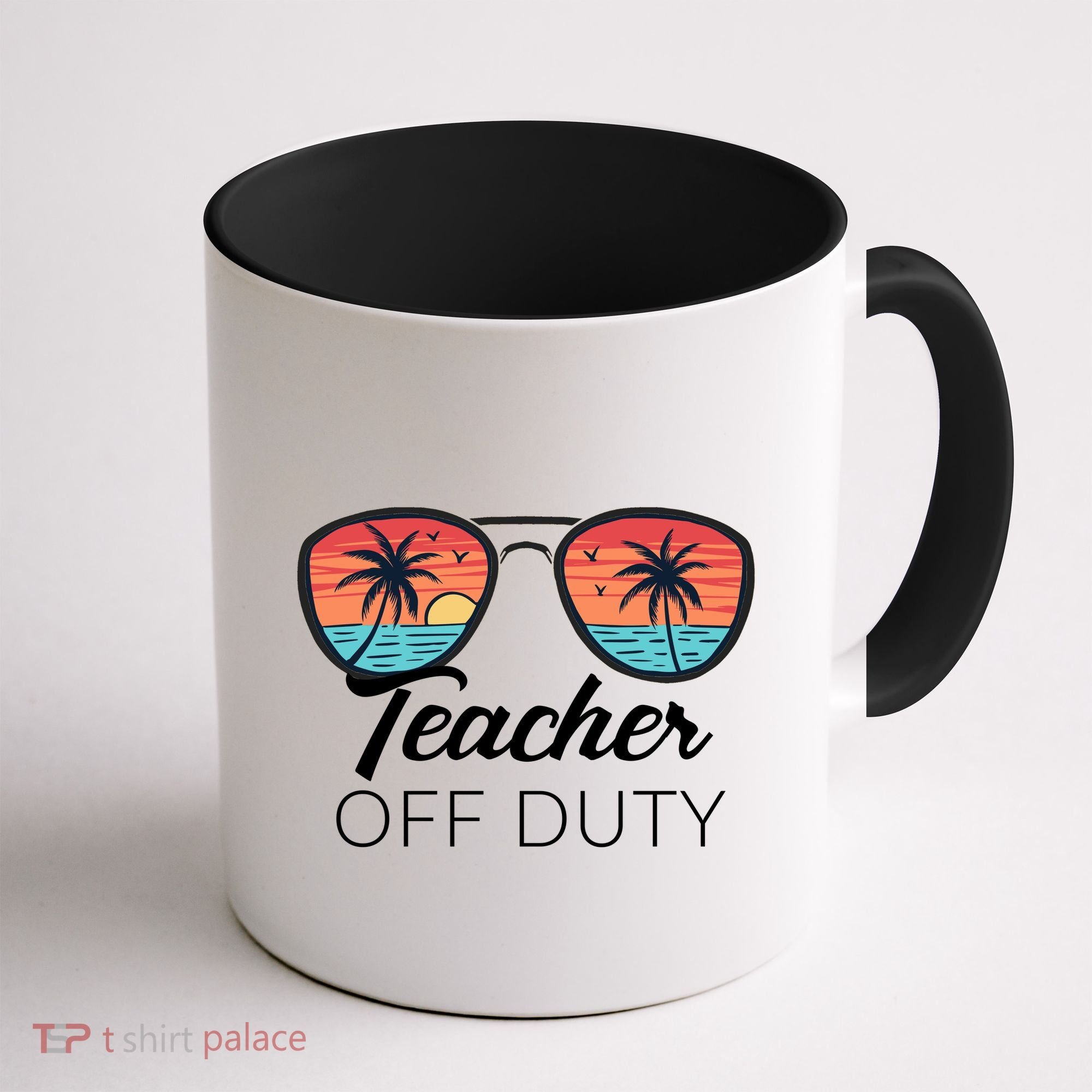 Teacher Off Duty Tropical Vacation Coffee Mug