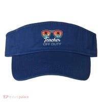 Teacher Off Duty Tropical Vacation Visor thumb 0