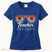 Teacher Off Duty Tropical Vacation Women's T-Shirt thumb 0