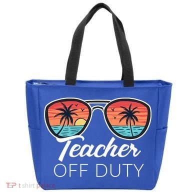 Teacher Off Duty Tropical Vacation Tote Bag
