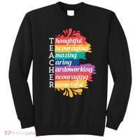 Teacher Rainbow Quote Sweatshirt thumb 0