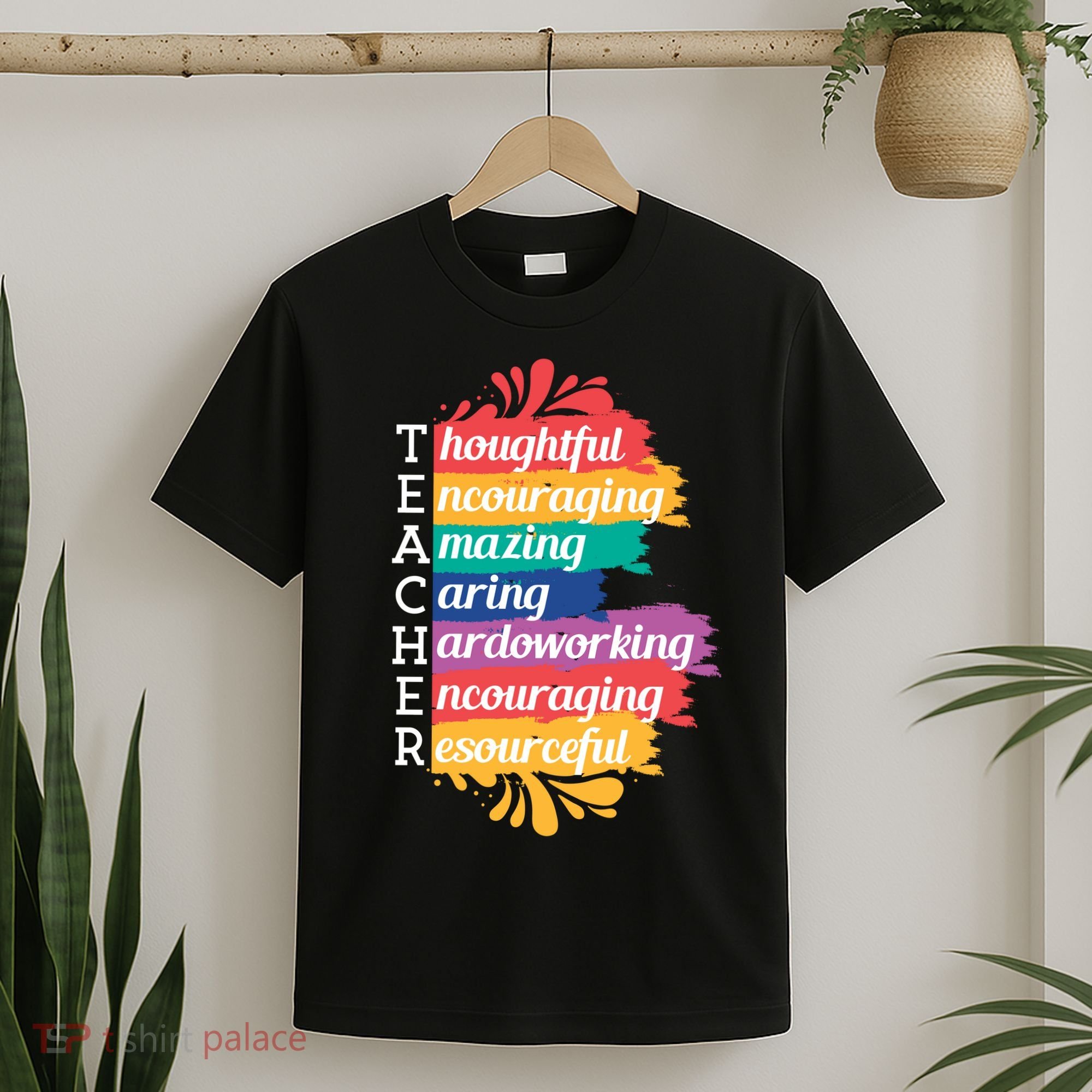 Teacher Rainbow Quote T-Shirt