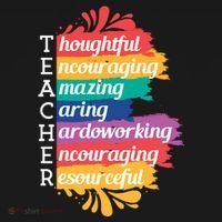 Teacher Rainbow Quote T-Shirt thumb 7
