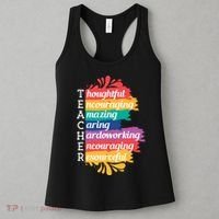 Teacher Rainbow Quote Women's Tank Top thumb 3
