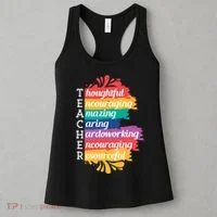 Teacher Rainbow Quote Women's Tank Top thumb 3