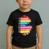 Teacher Rainbow Quote Toddler T-Shirt thumb 2