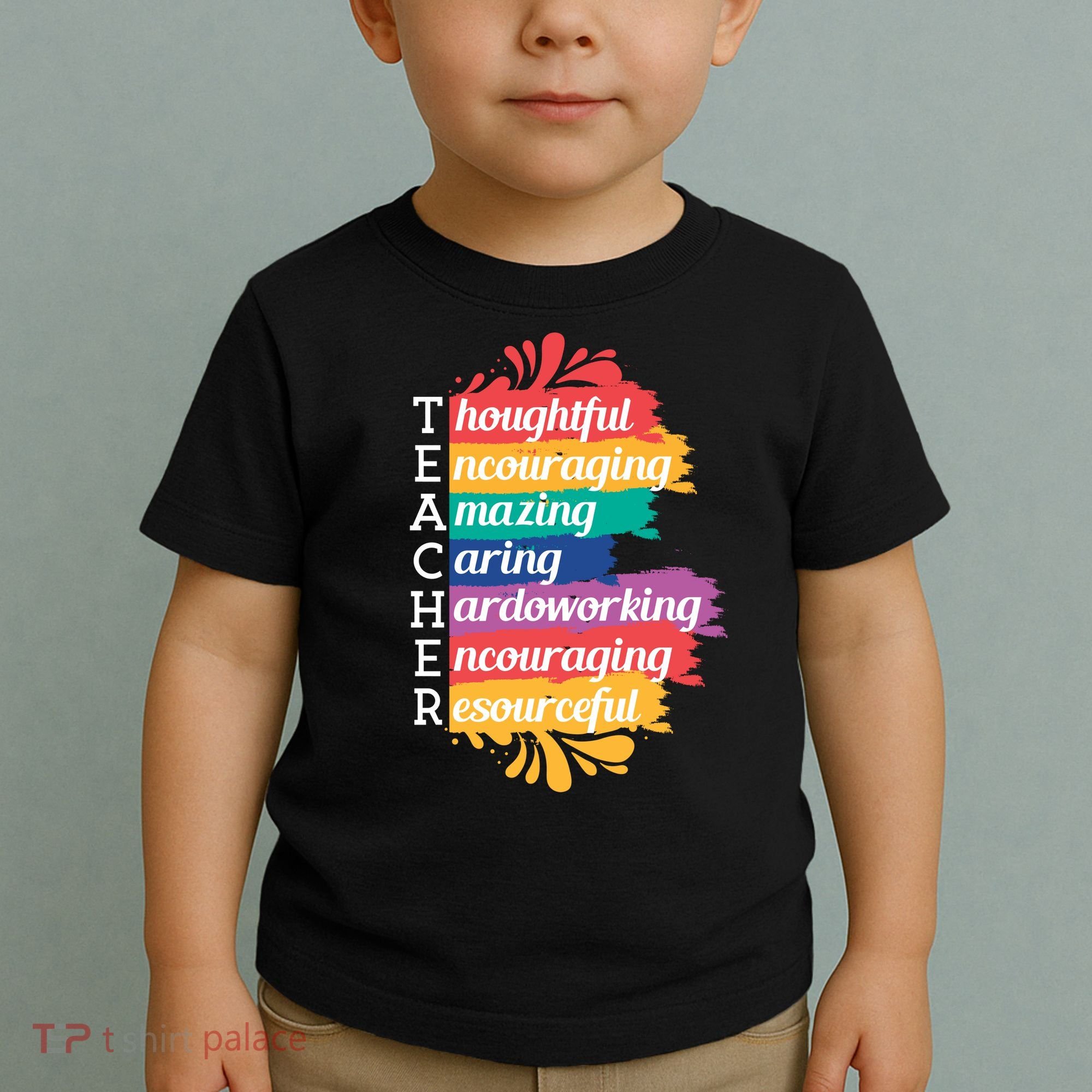 Teacher Rainbow Quote Toddler T-Shirt