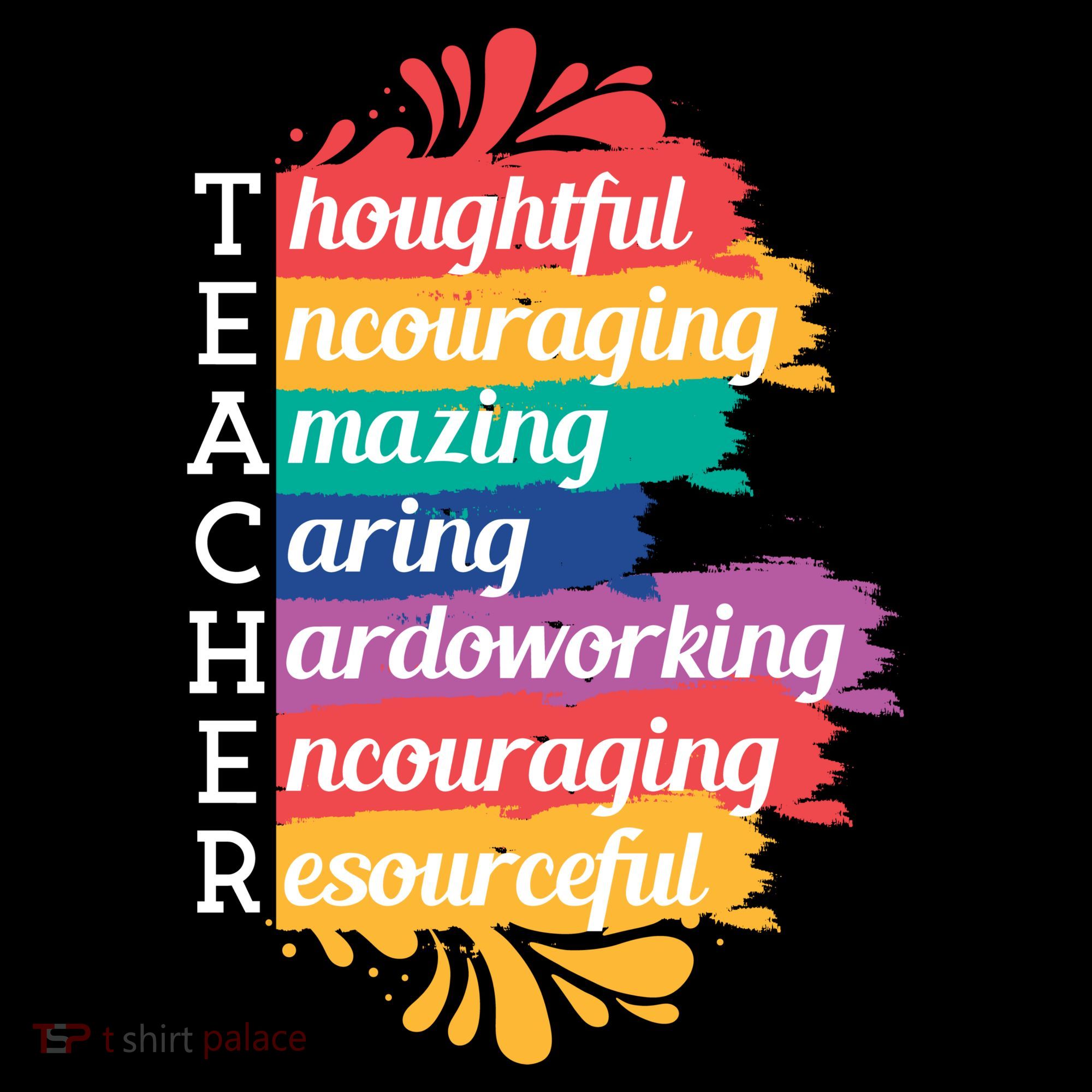 Teacher Rainbow Quote Women's T-Shirt