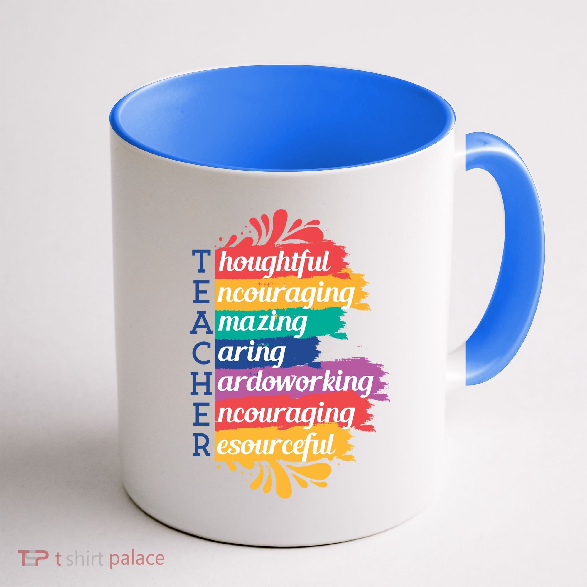 Teacher Rainbow Quote Coffee Mug