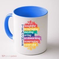 Teacher Rainbow Quote Coffee Mug thumb 0