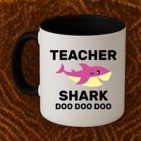 Teacher Shark Coffee Mug thumb 2