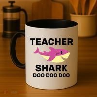 Teacher Shark Coffee Mug thumb 4