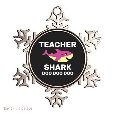 Teacher Shark Ornament