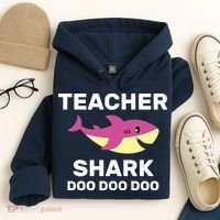 Teacher Shark Hoodie thumb 4