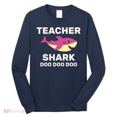 Teacher Shark Long Sleeve Shirt