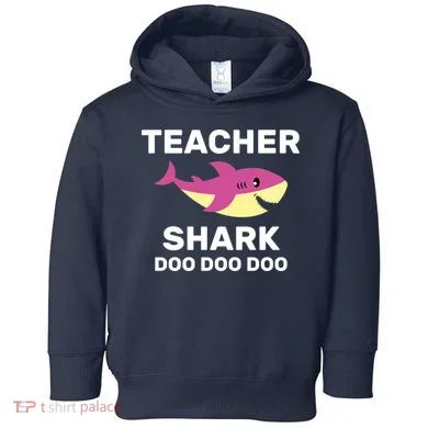 Teacher Shark Toddler Hoodie