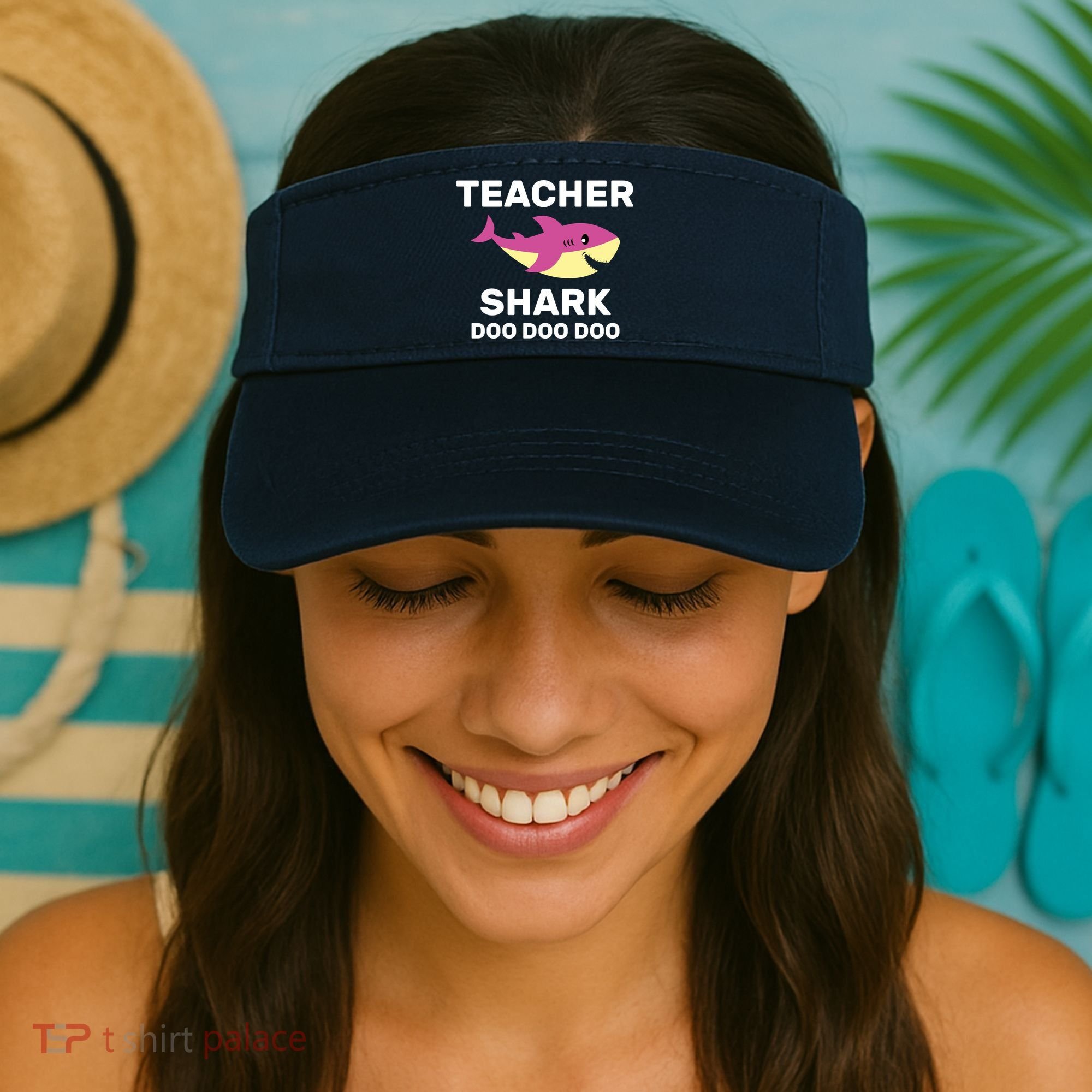 Teacher Shark Visor