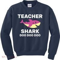 Teacher Shark Kids Sweatshirt thumb 0