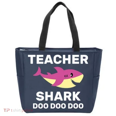 Teacher Shark Tote Bag