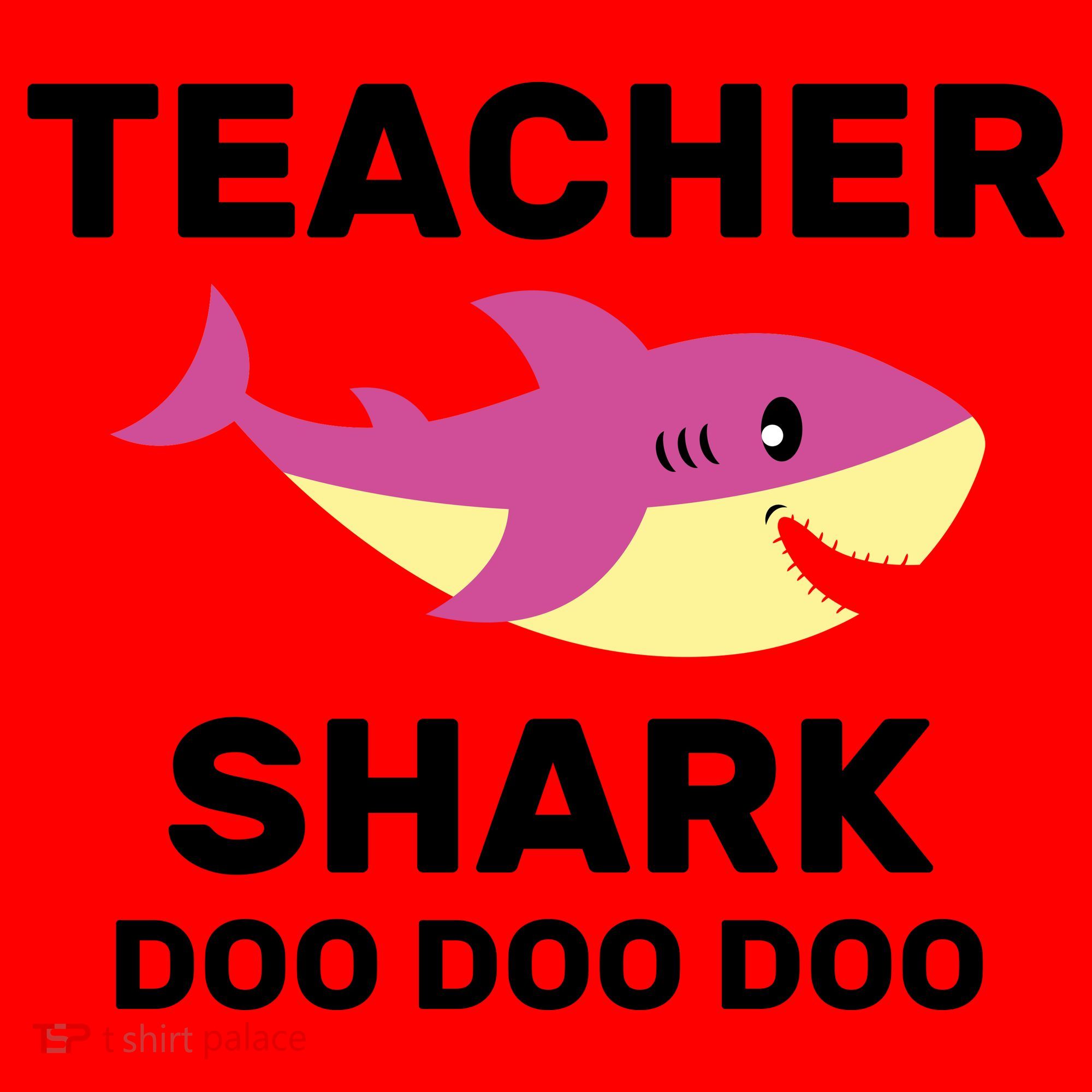Teacher Shark Santa Hat