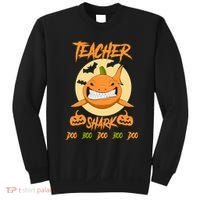Teacher Shark Doo Boo Boo Pumpkin Halloween Sweatshirt thumb 0