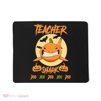 Teacher Shark Doo Boo Boo Pumpkin Halloween Mousepad thumb 0