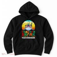 Teacher Shark Doo Doo Doo Your Homework Hoodie thumb 0