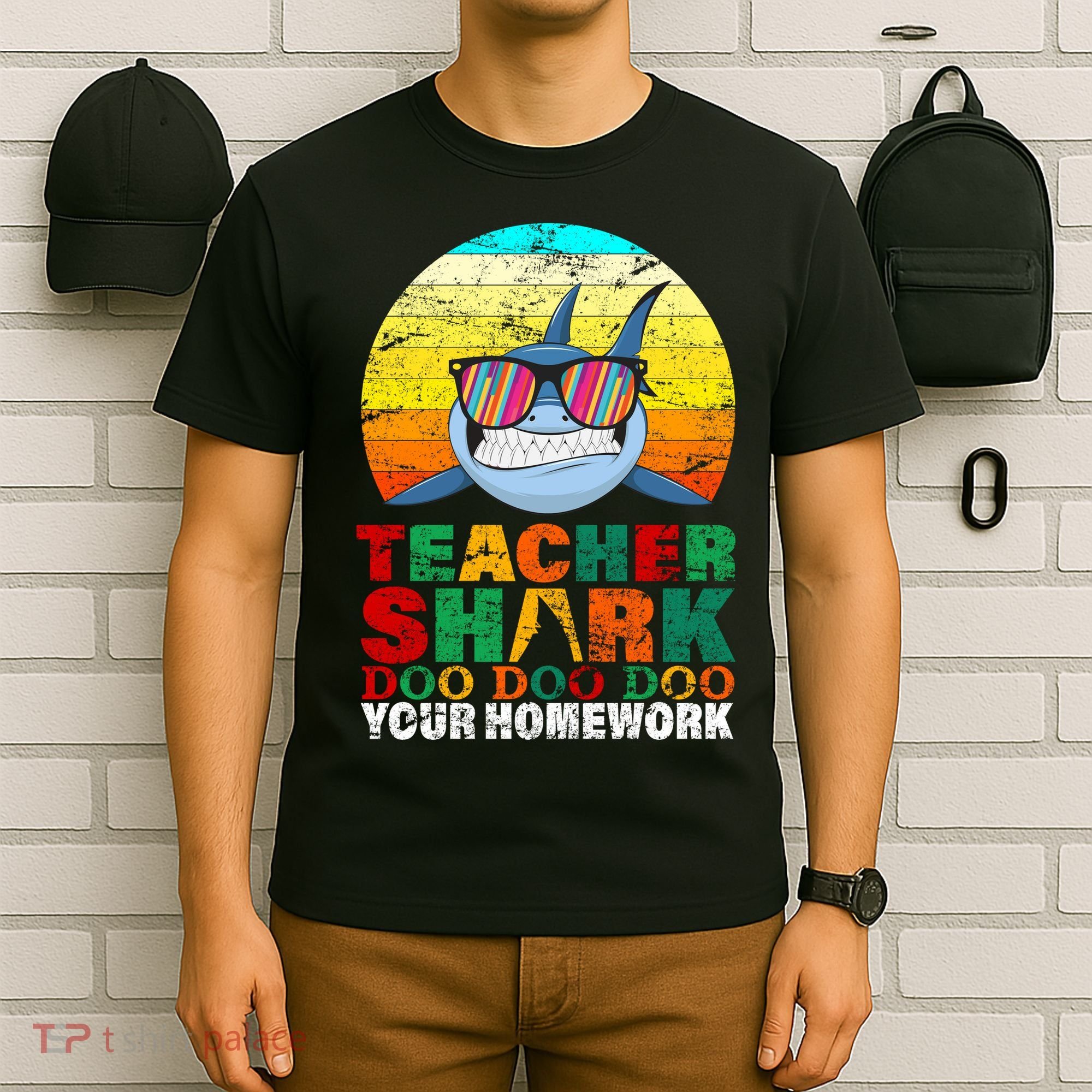 Teacher Shark Doo Doo Doo Your Homework T-Shirt