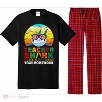 Teacher Shark Doo Doo Doo Your Homework Pajama Set thumb 0