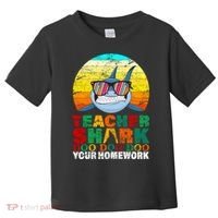 Teacher Shark Doo Doo Doo Your Homework Toddler T-Shirt thumb 0