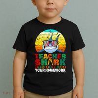 Teacher Shark Doo Doo Doo Your Homework Toddler T-Shirt thumb 2