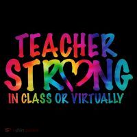 Teacher Strong In Class Or Virtually Coffee Mug thumb 5
