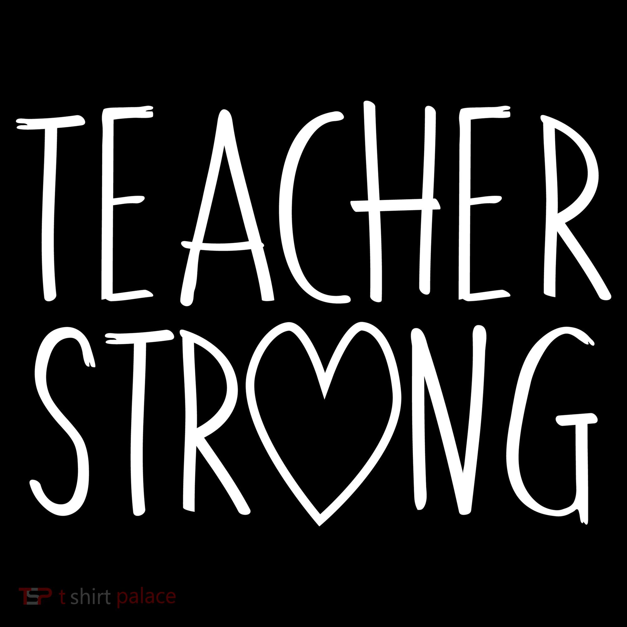 Teacher Strong Support Bucket Hat