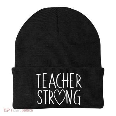 Teacher Strong Support Beanie