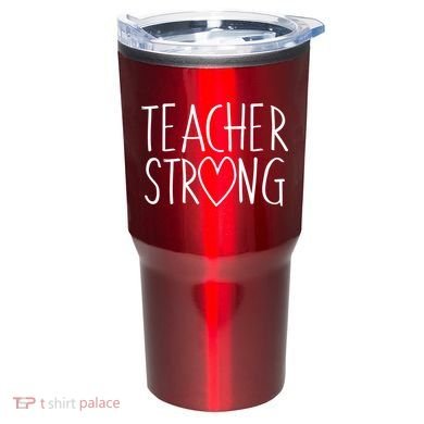 Teacher Strong Support Tumbler