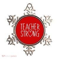Teacher Strong Support Ornament thumb 0