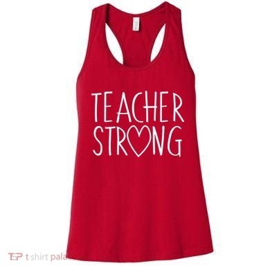 Teacher Strong Support Women's Tank Top