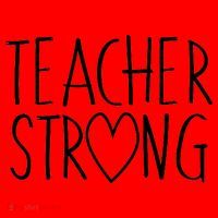 Teacher Strong Support Santa Hat thumb 1