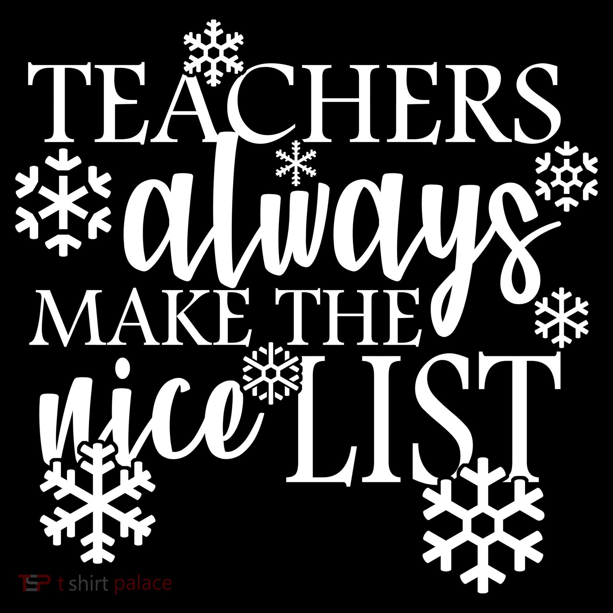 Teachers Always Make The Nice List Backpack