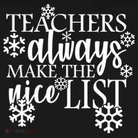 Teachers Always Make The Nice List Bucket Hat thumb 4