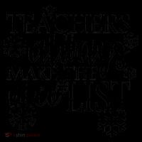 Teachers Always Make The Nice List Coffee Mug thumb 5