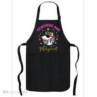 Teachers are Magical Funny Unicorn Apron thumb 0