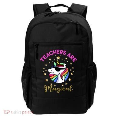 Teachers are Magical Funny Unicorn Backpack