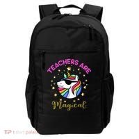 Teachers are Magical Funny Unicorn Backpack thumb 0