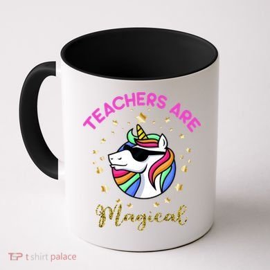Teachers are Magical Funny Unicorn Coffee Mug
