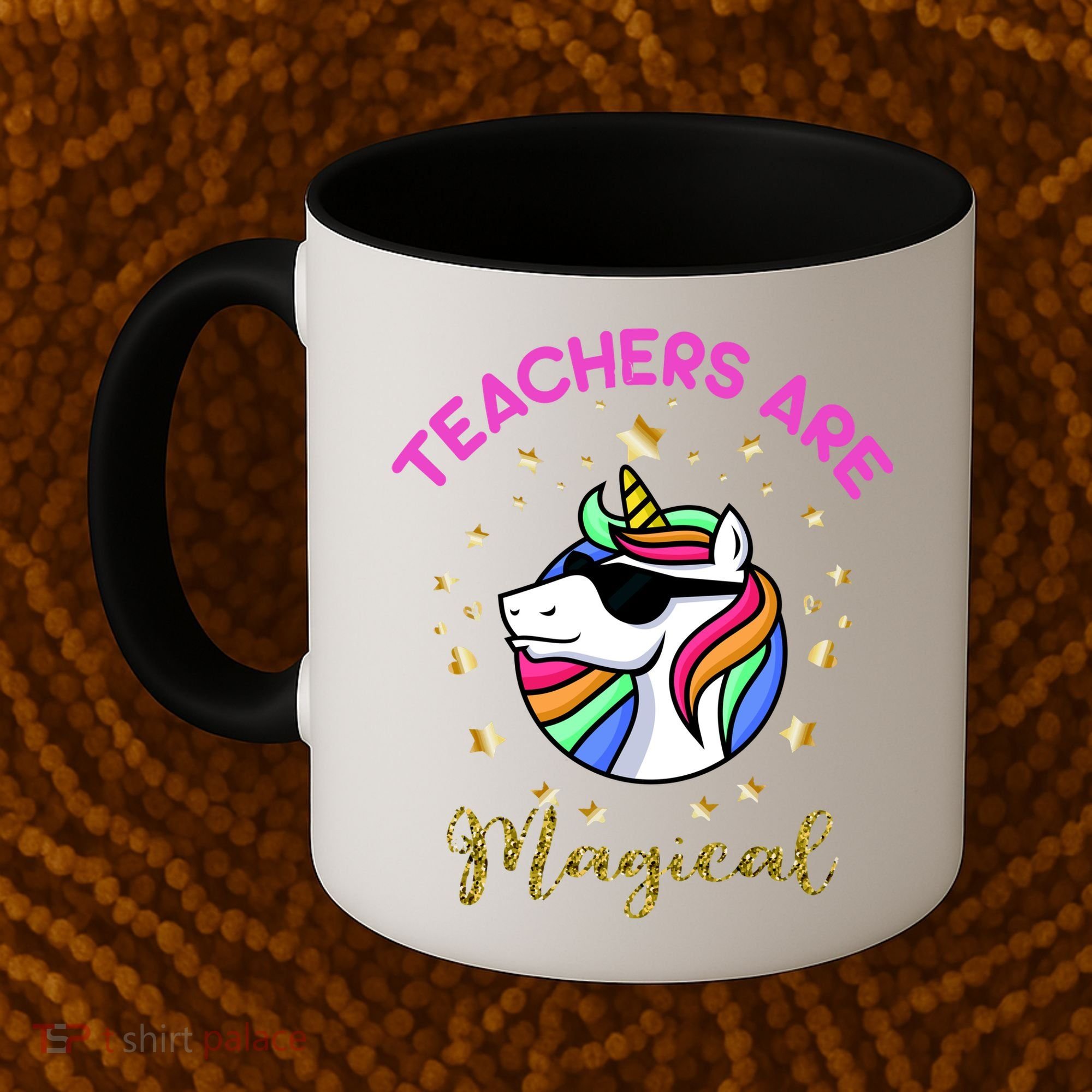 Teachers are Magical Funny Unicorn Coffee Mug
