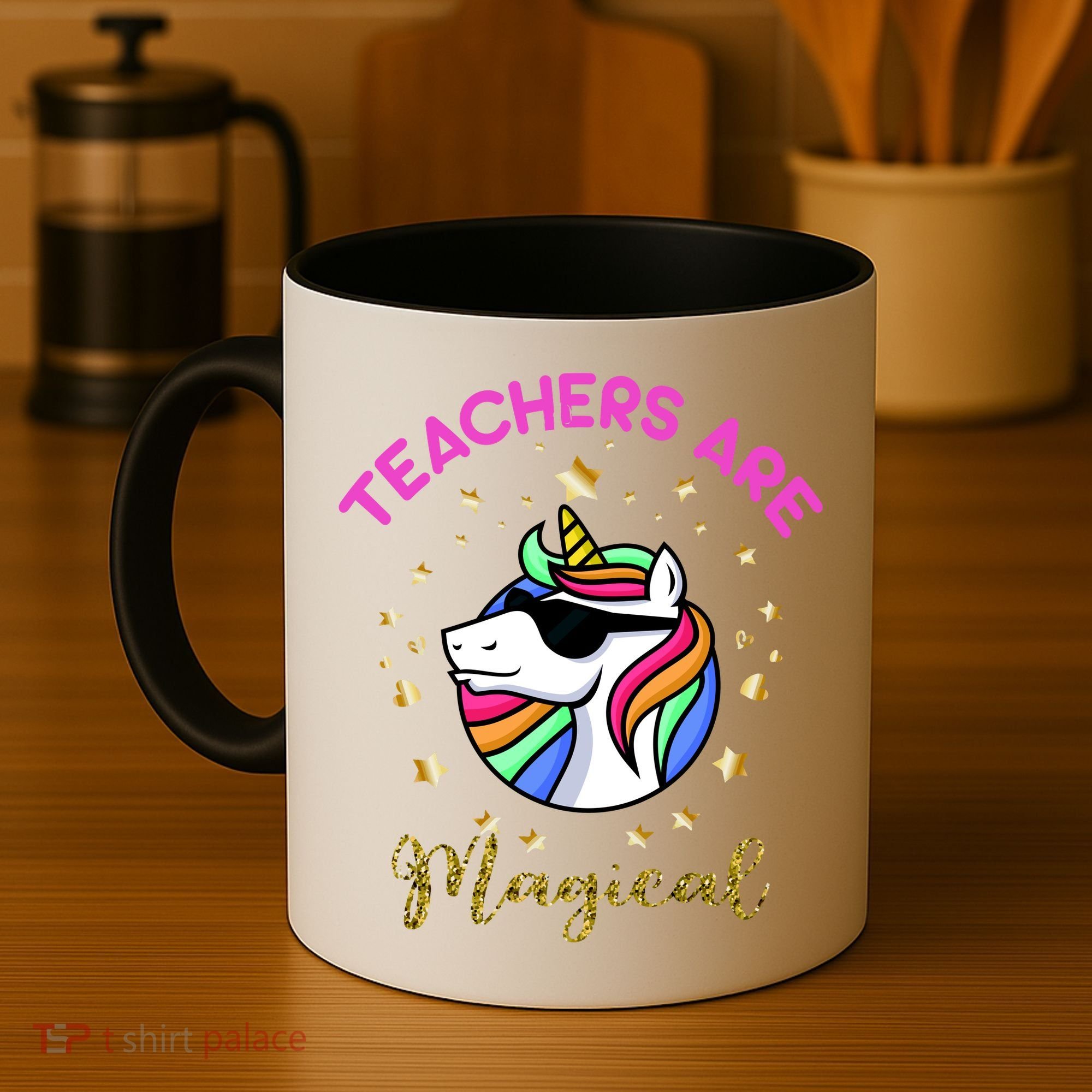 Teachers are Magical Funny Unicorn Coffee Mug